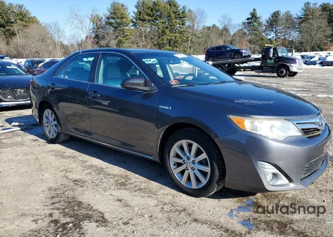 2012 Toyota Camry Hybrid from USA, damaged, VIN 4T1BD1FK7CU002753